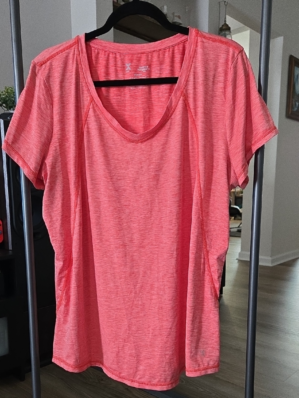 Xersion Orange Short-Sleeve Active Tee